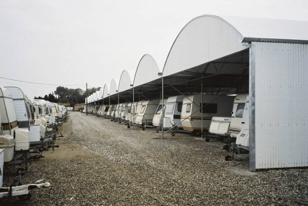 Warehouse as carport