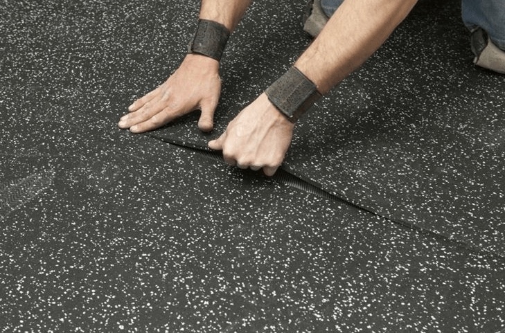 en rubber mat for fitness room 01