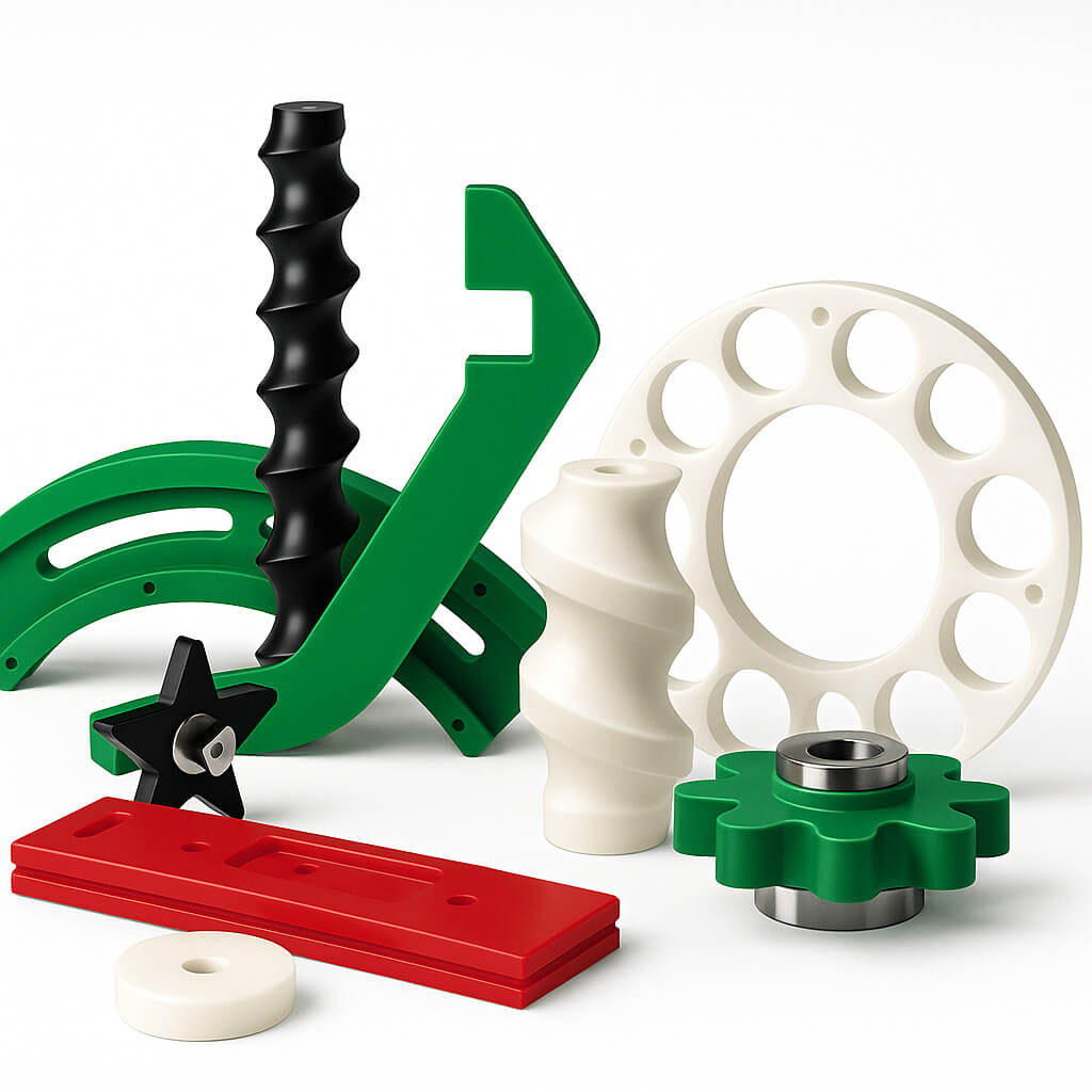 Custom PE plastic parts