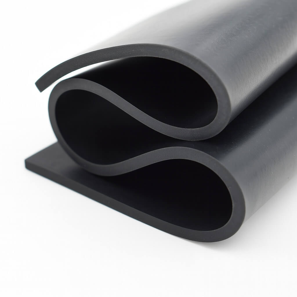 Acid and alkali resistant rubber sheet