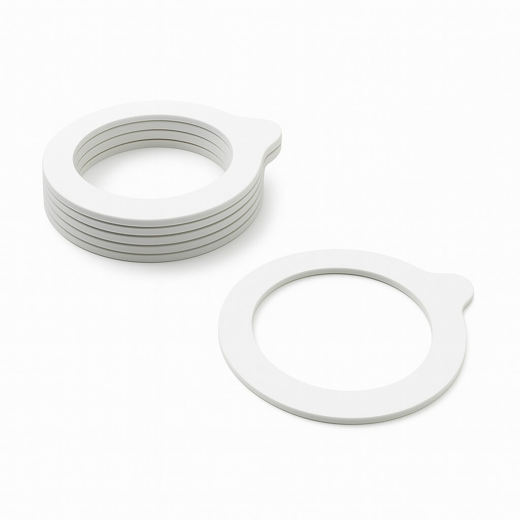 Food grade rubber seals